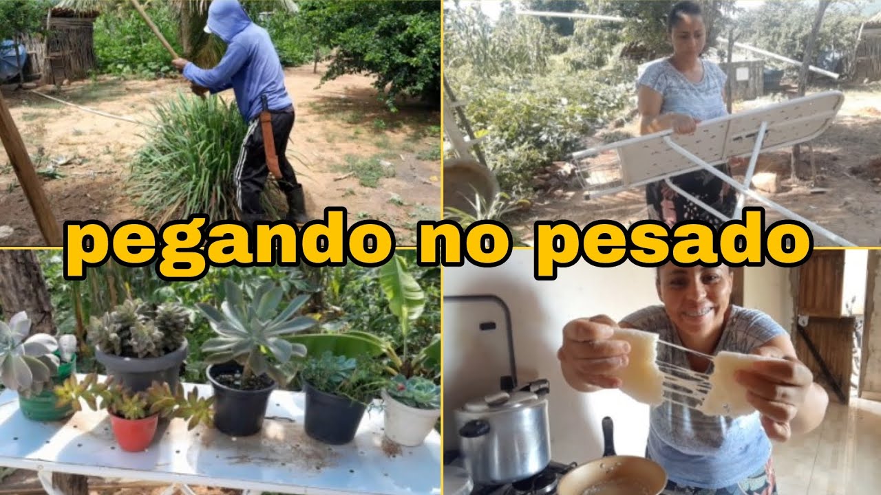 POR AQUI O SERVIÇO NÃO PARA COMEÇO DA HORTA FIZ BEIJÚ PARA O CAFÉ