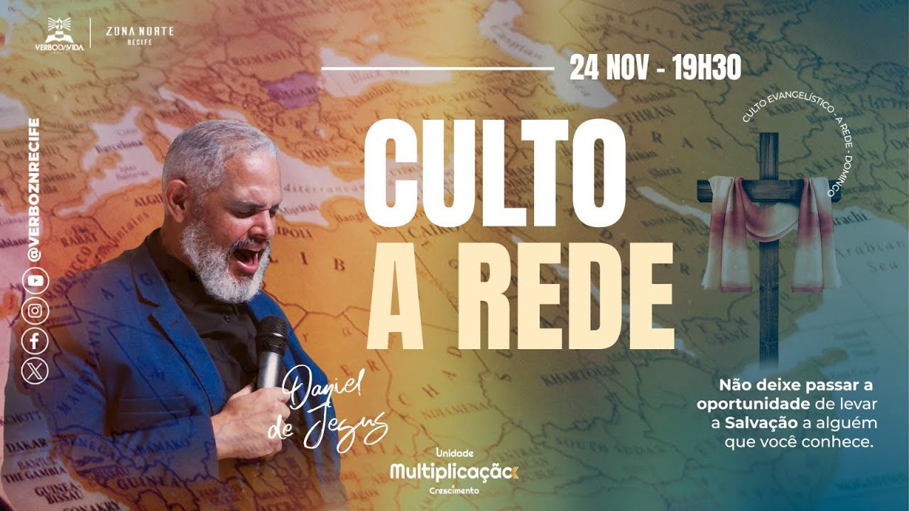 O PODER DA VIDA | Daniel de Jesus | 24/11/24 | 19:30h