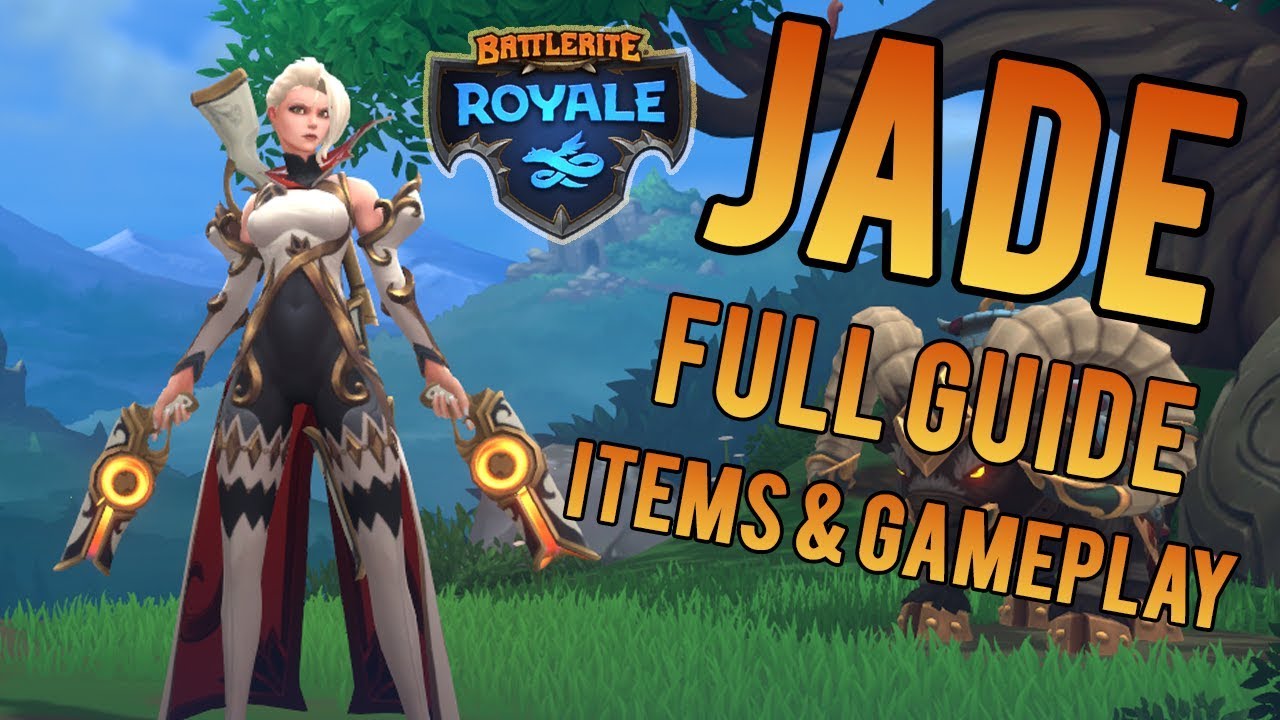 Battlerite Royale - Jade Full Gameplay Guide + WIN