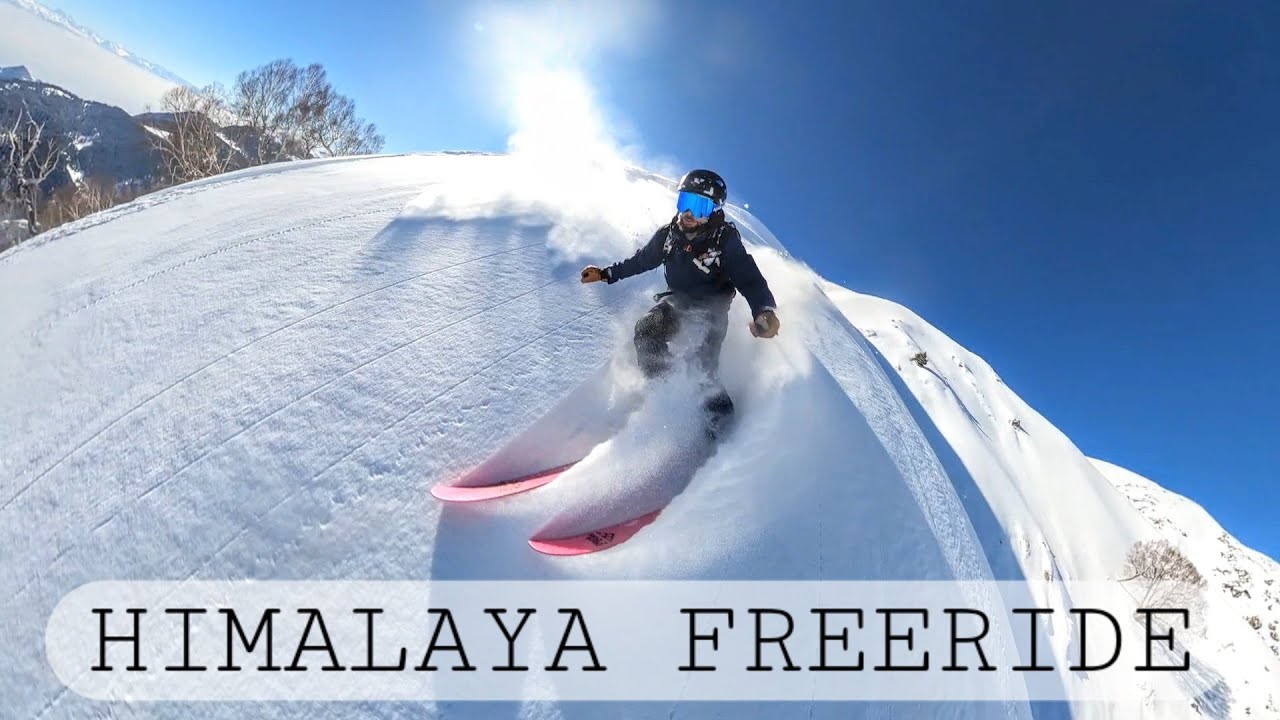 Freeride Skiing and Snowboarding in Gulmarg, Kashmir