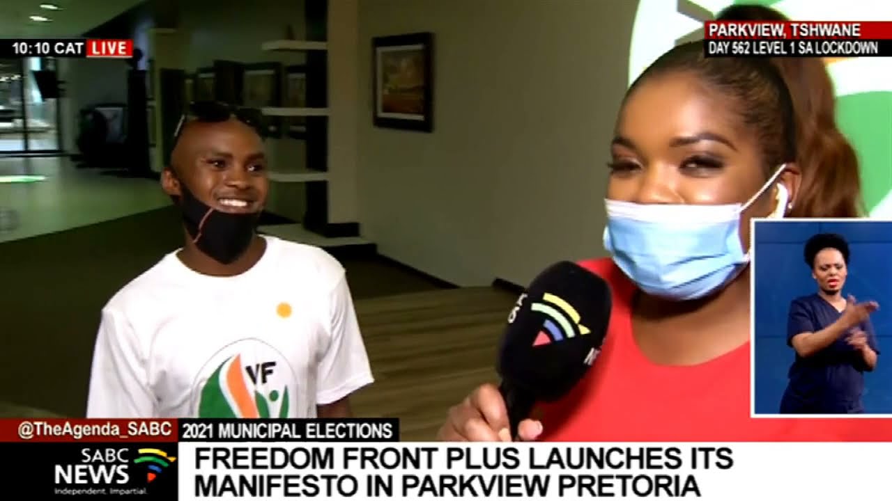 VF+ launches its election manifesto in Pretoria