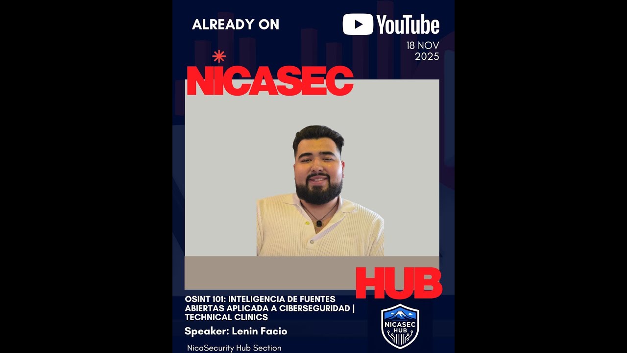 🎙️OSINT 101: Inteligencia de Fuentes Abiertas aplicada a Ciberseguridad | TechClinics Pentesting