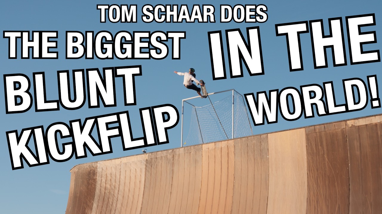 TOM SCHAAR'S BLUNT KICKFLIP BATTLE