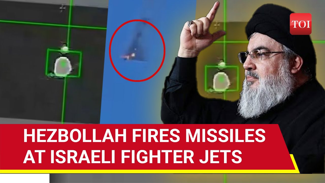 Hezbollah Rains Missiles On Israel Warplanes; 'Forced Them To Retreat' | Watch