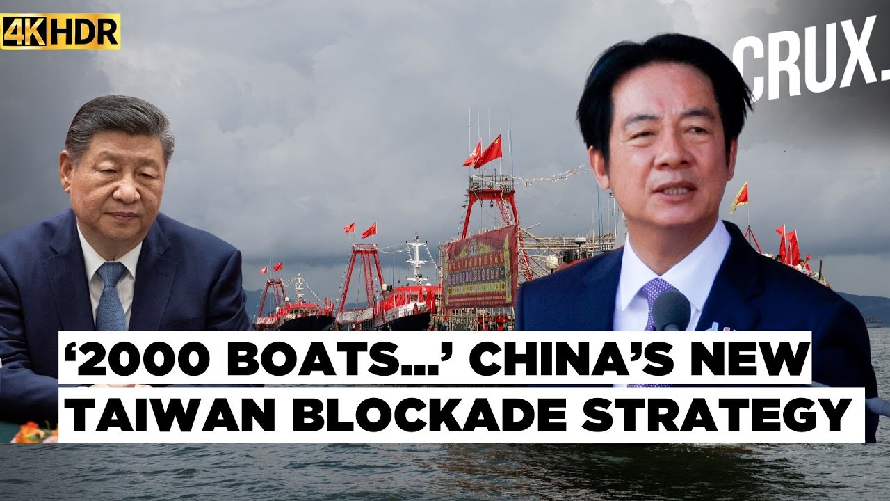 China's ‘Floating Great Wall’ to Block Taiwan? US to Arm 'Elite Troops' for Asymmetric Warfare |4K