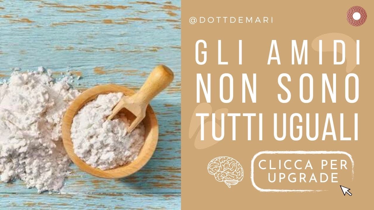 Gli amidi non sono tutti uguali
