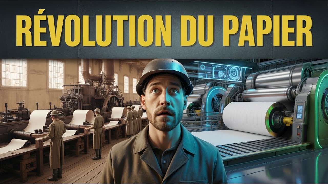 Technologie Moderne de Fabrication du Papier 🚀