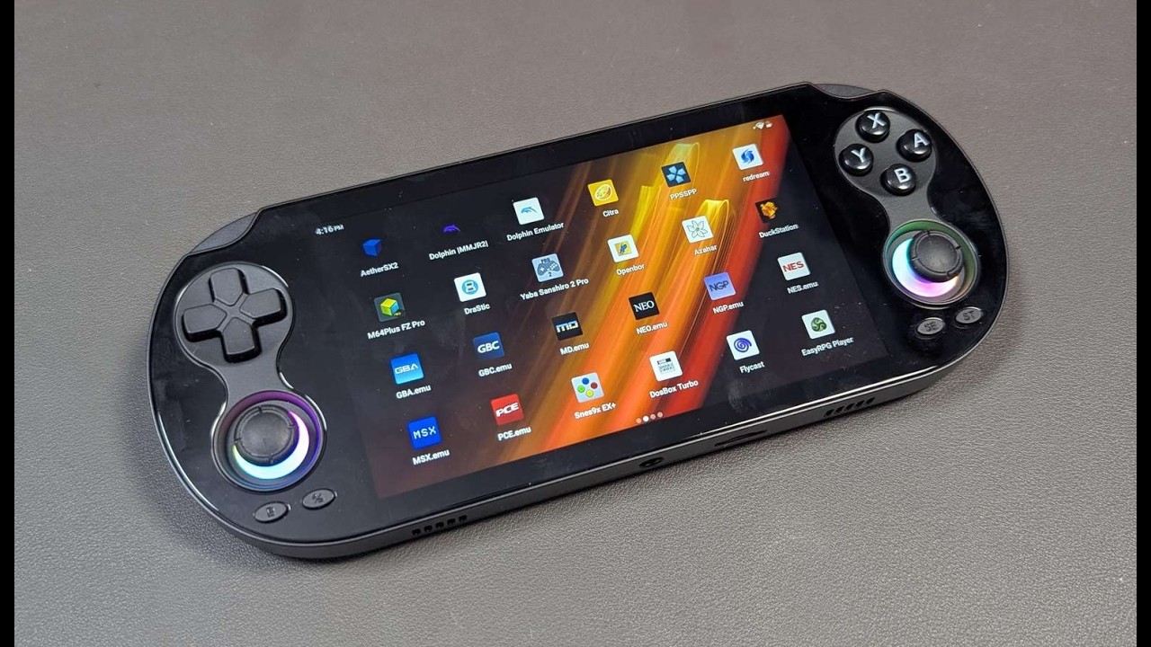 Anbernic RG Vita (T618 3GB Ram Android 5,000mAh) unboxing 