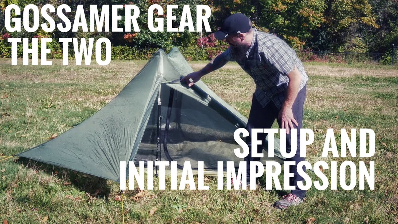 Gossamer Gear The Two | Setup and Initial Impressions | Ultralight Two Person Tent