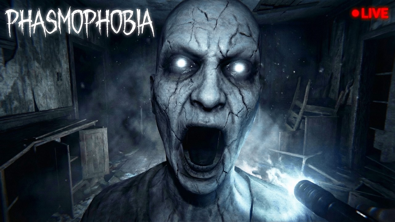 Real Ghost Hunting Begins 👻 | Phasmophobia Live Hindi