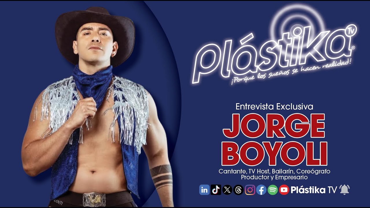 Jorge Boyoli en PlástikaTV presenta su single “Hasta Mañana” + el show más sexy: Bandidos Experience