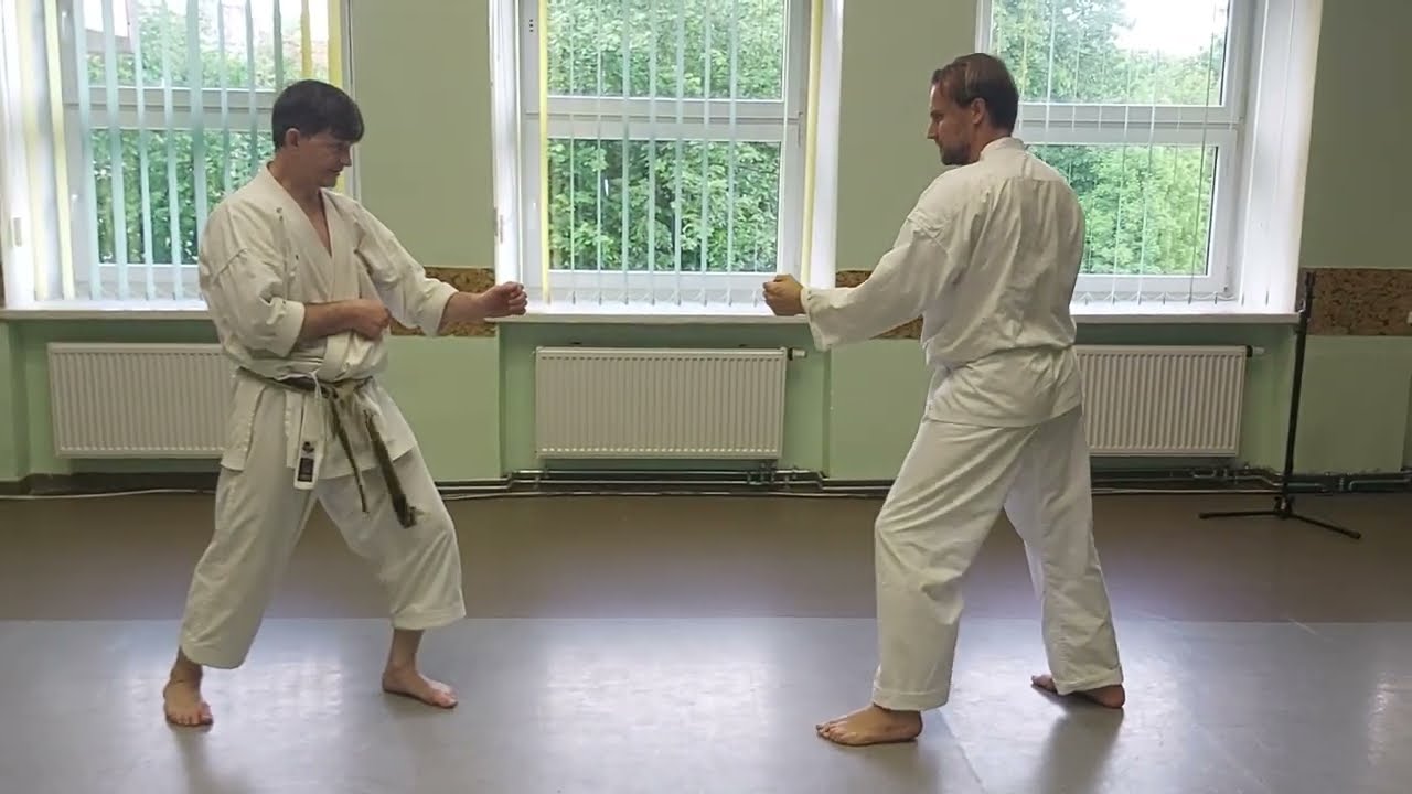 Jion (慈恩) kata bunkai 2 - Kakiwake uke