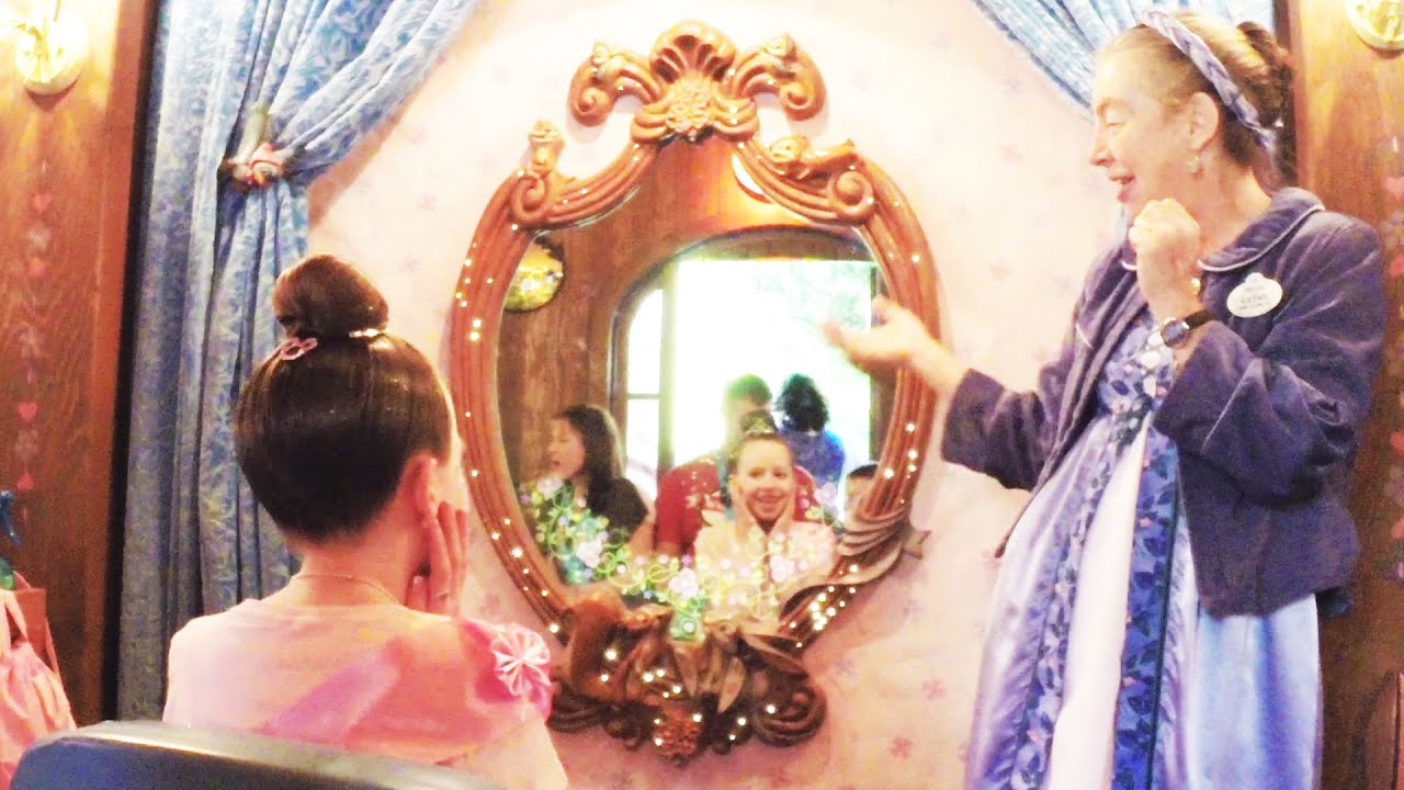 Bibbidi Bobbidi Boutique Fairytale Princess at Disneyland - Princess Kaylee