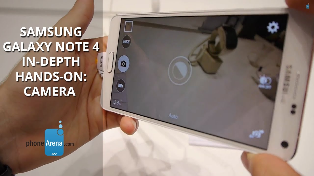 Samsung Galaxy Note 4 in-depth hands-on: Camera