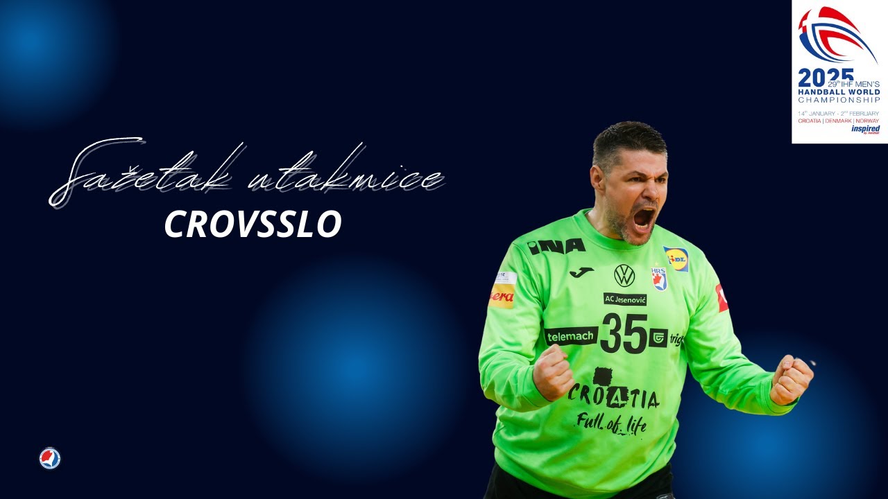 Hrvatska pobjeda protiv Slovenije za ČETVRTFINALE Svjetskog prvenstva! | Šipić igrač utakmice