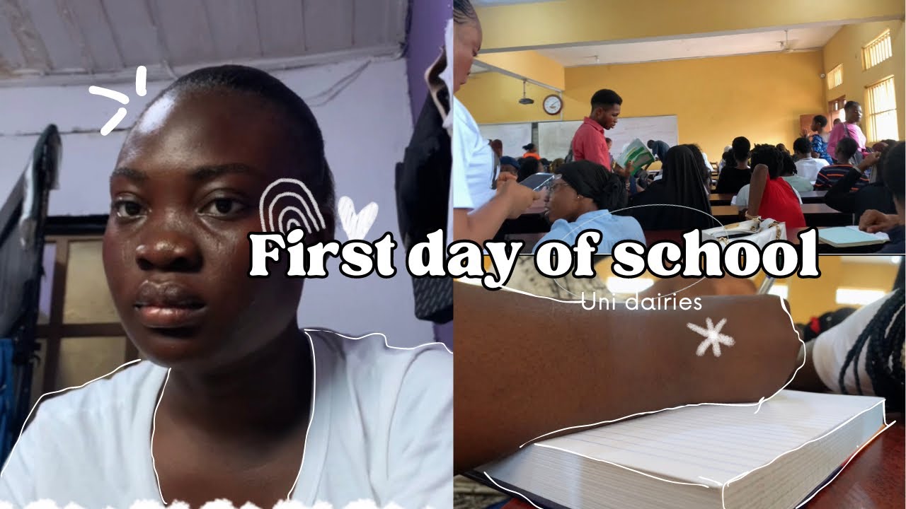 Uni diaries: FIRST DAY OF SCHOOL 📚📌🏫 |GRWM