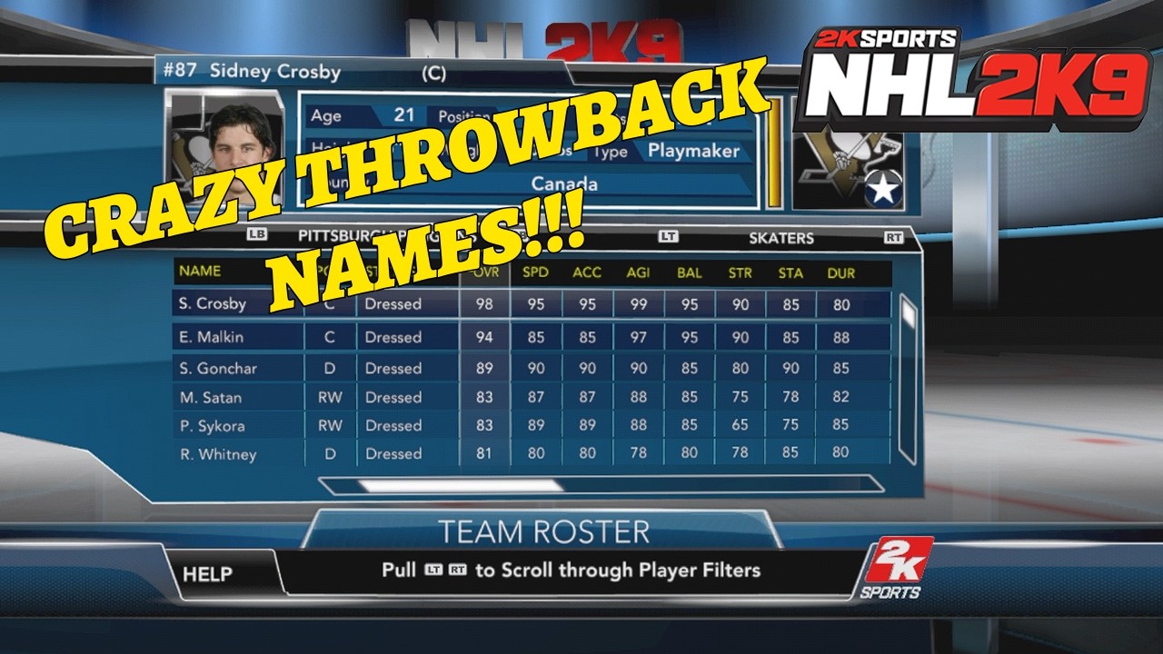 NHL 2K9 ROSTERS IN 2026! LETS CHECK THEM OUT!