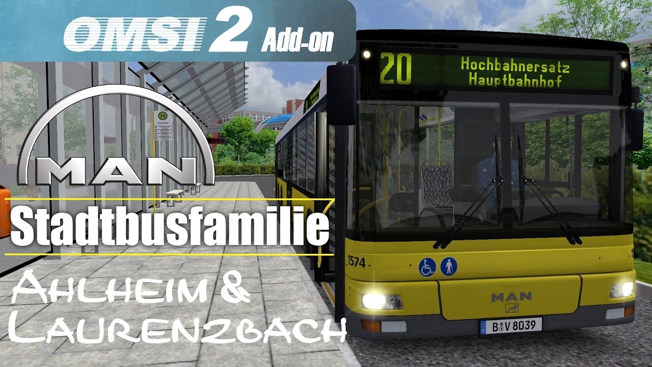 OMSI 2 | MAN Stadtbusfamilie (MAN A26) als SEV ☆ Let's Show OMSI 2