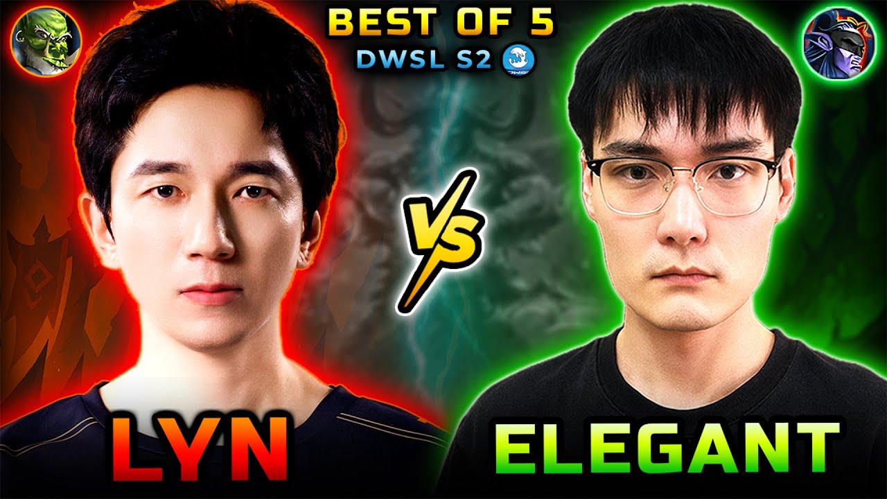 WARCHIEF IS BACK! 🔥 DAY 8: Lyn vs EleGaNt (Bo5) DWSL S2 🐬