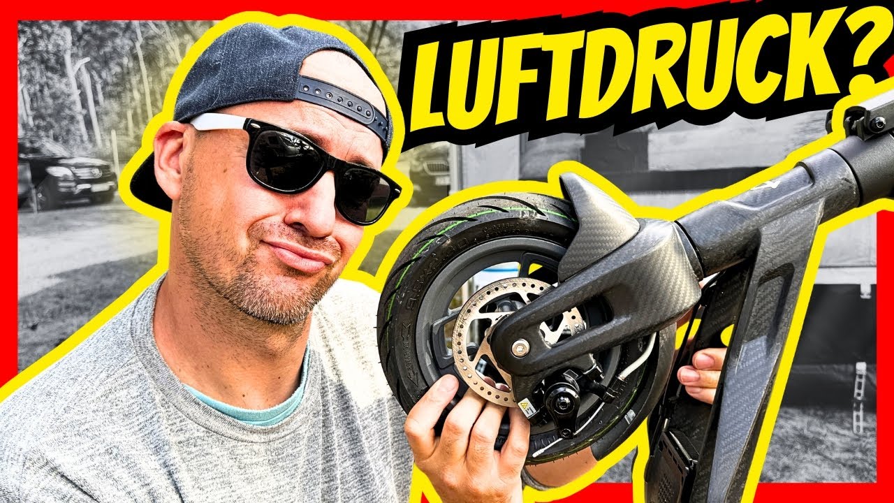 E-Scooter Luftdruck: Machst du diesen Anfängerfehler? ⚠️  Das musst du über den Luftdruck wissen! 💨🛴