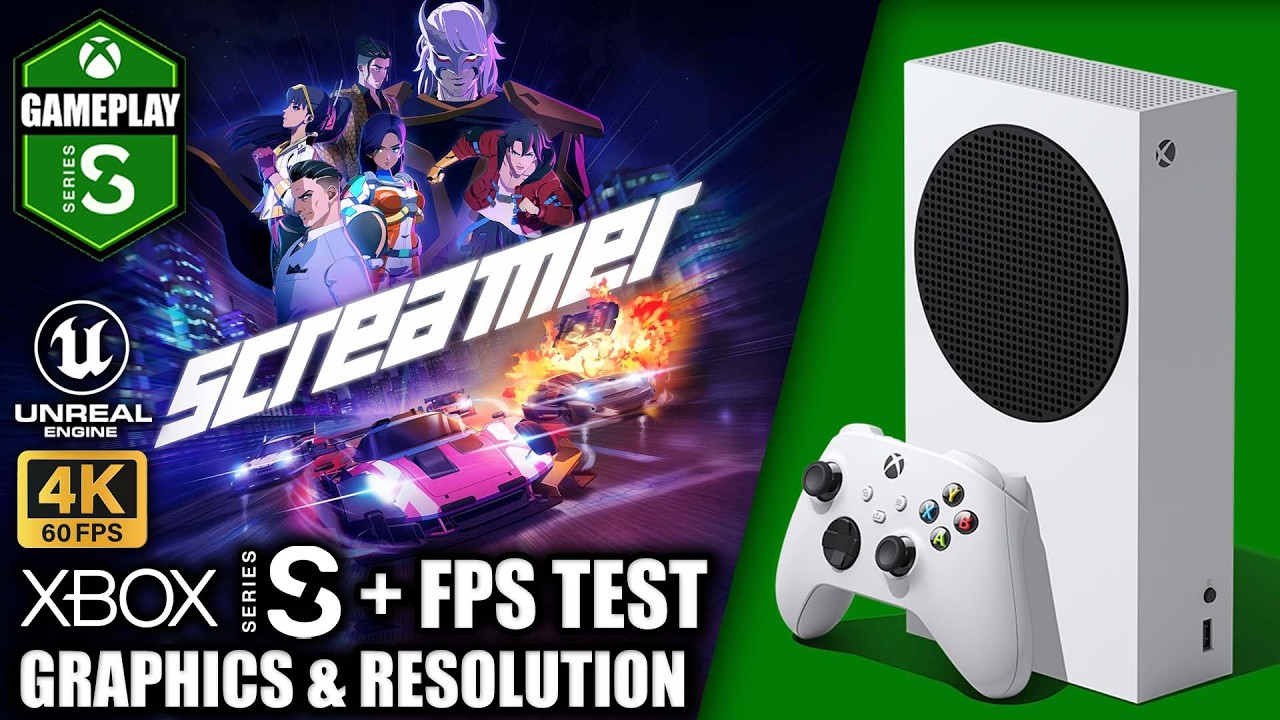 Screamer - Xbox Series S Gameplay + FPS Test