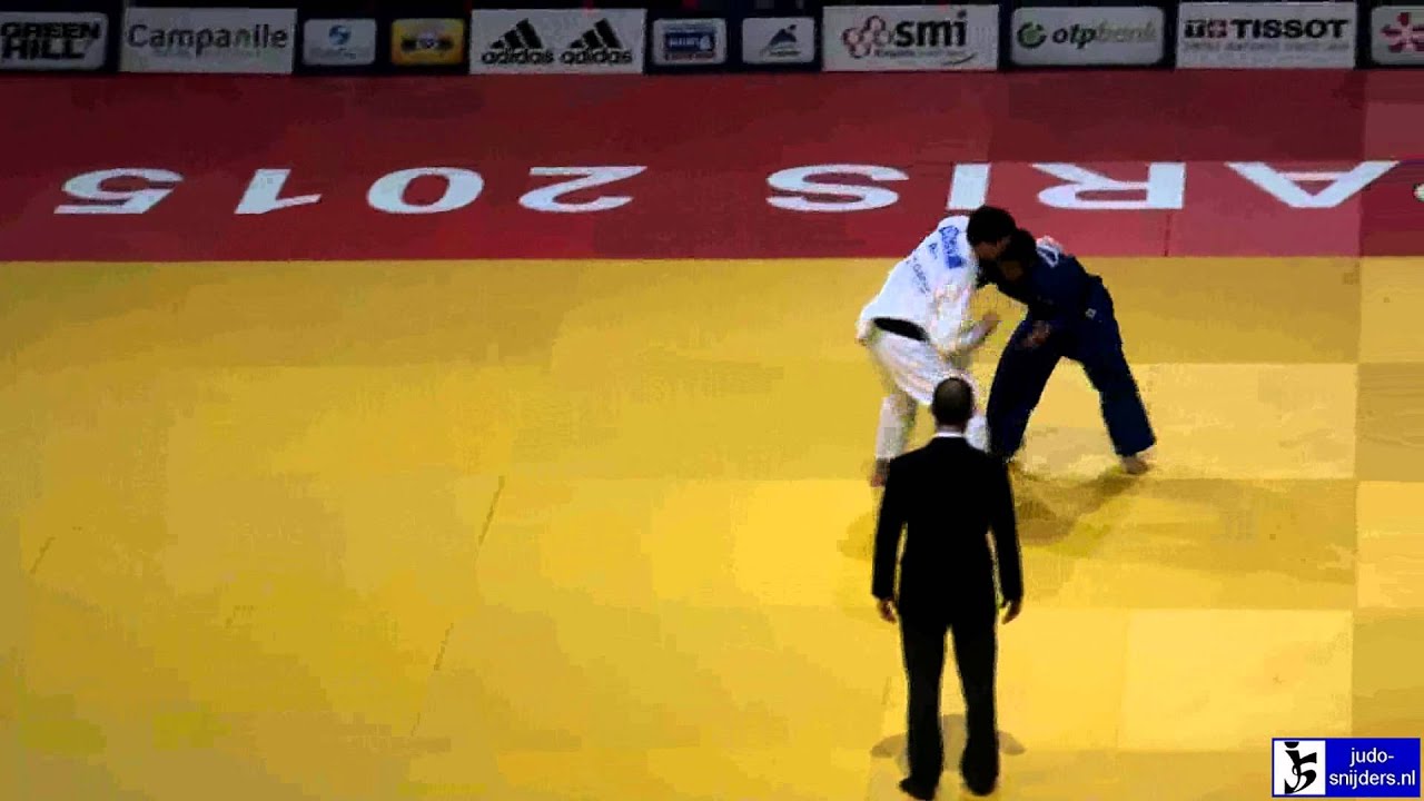 Judo 2015 Grand Slam Paris: Orujev (AZE) - Akimoto (JPN) [-73kg] final