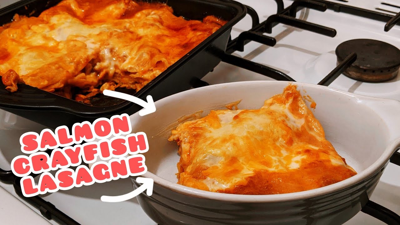 Вы обязательно должны попробовать эту лазанью с лососем и раками!