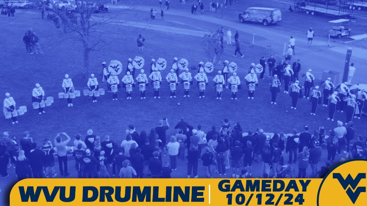 WVU Drumline - Gameday Warmup 10/12/24