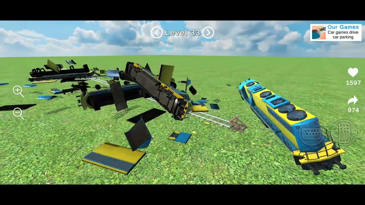 TRAIN CRASHED TEST OF 20+ TYPES😎😱😱😱 #intercitytrains #train 