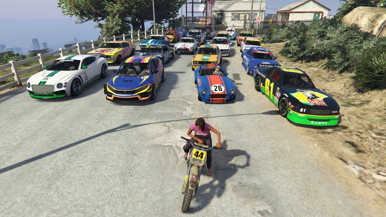 Bláznívá Jízda po Dálnici | GTA 5 | Dálnice | Los Santos | Motorka Sanchez