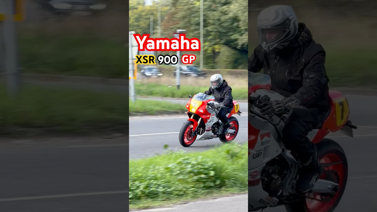 Yamaha XSR 900 GP CRAZY SOUND 😍🔥