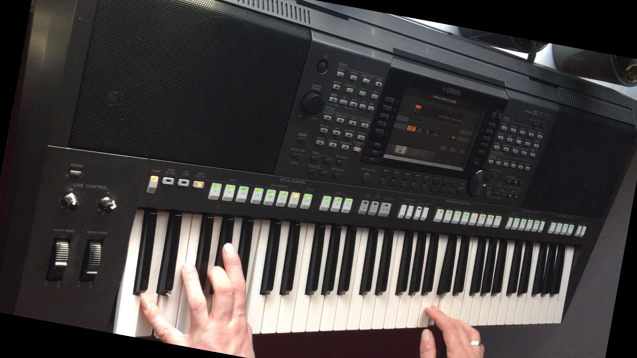 chcialbym ci powiedziec YAMAHA PSR-S770  cover