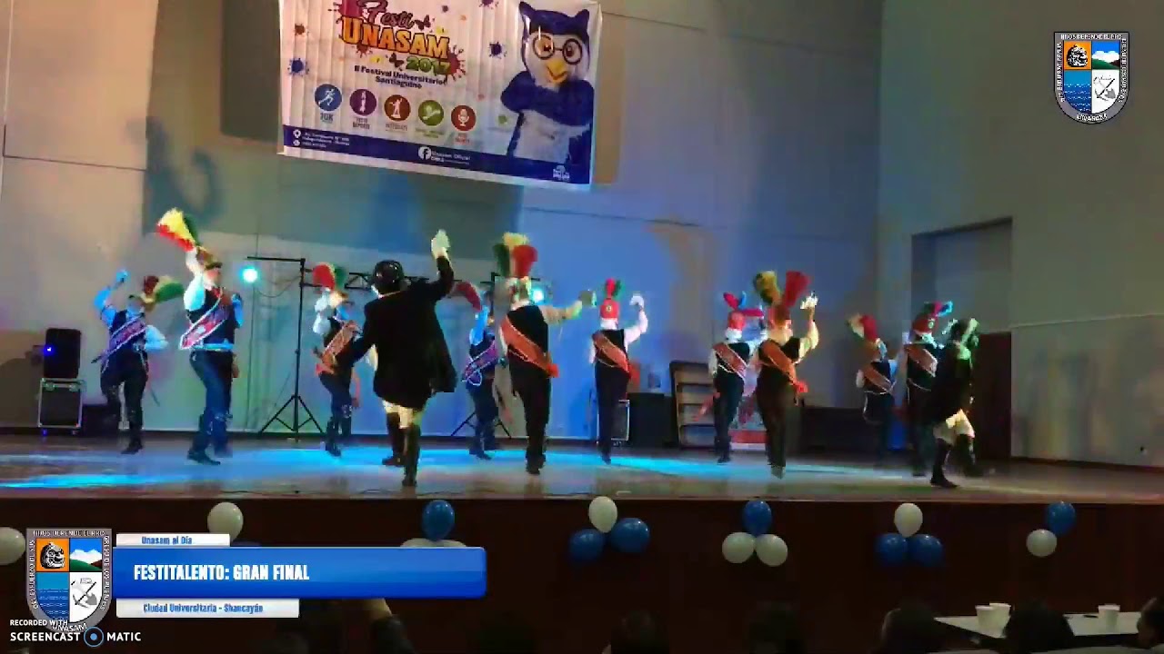 FESTI UNASAM 2017- EN EL FESTITALENTO- HUARIDANZA DE POMABAMBA- FIC- PRIMER PUESTO- HUARAZ