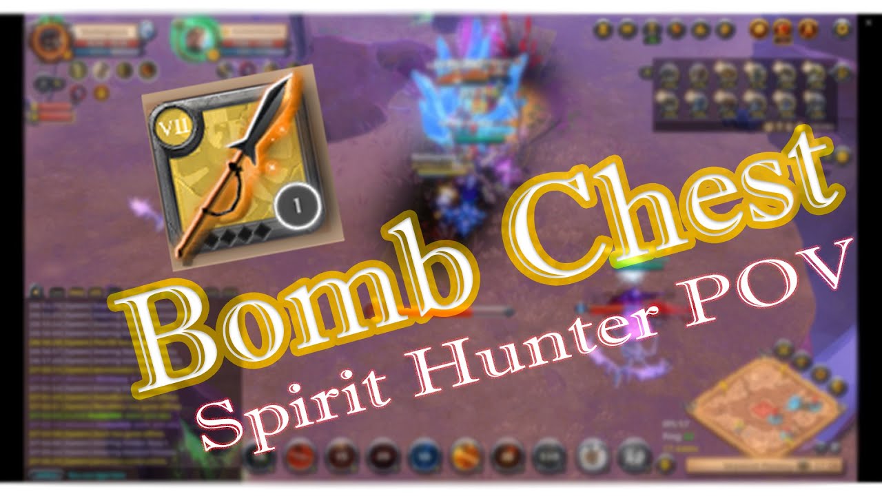 Bombing Chest | Spirit Hunter POV | Albion Online