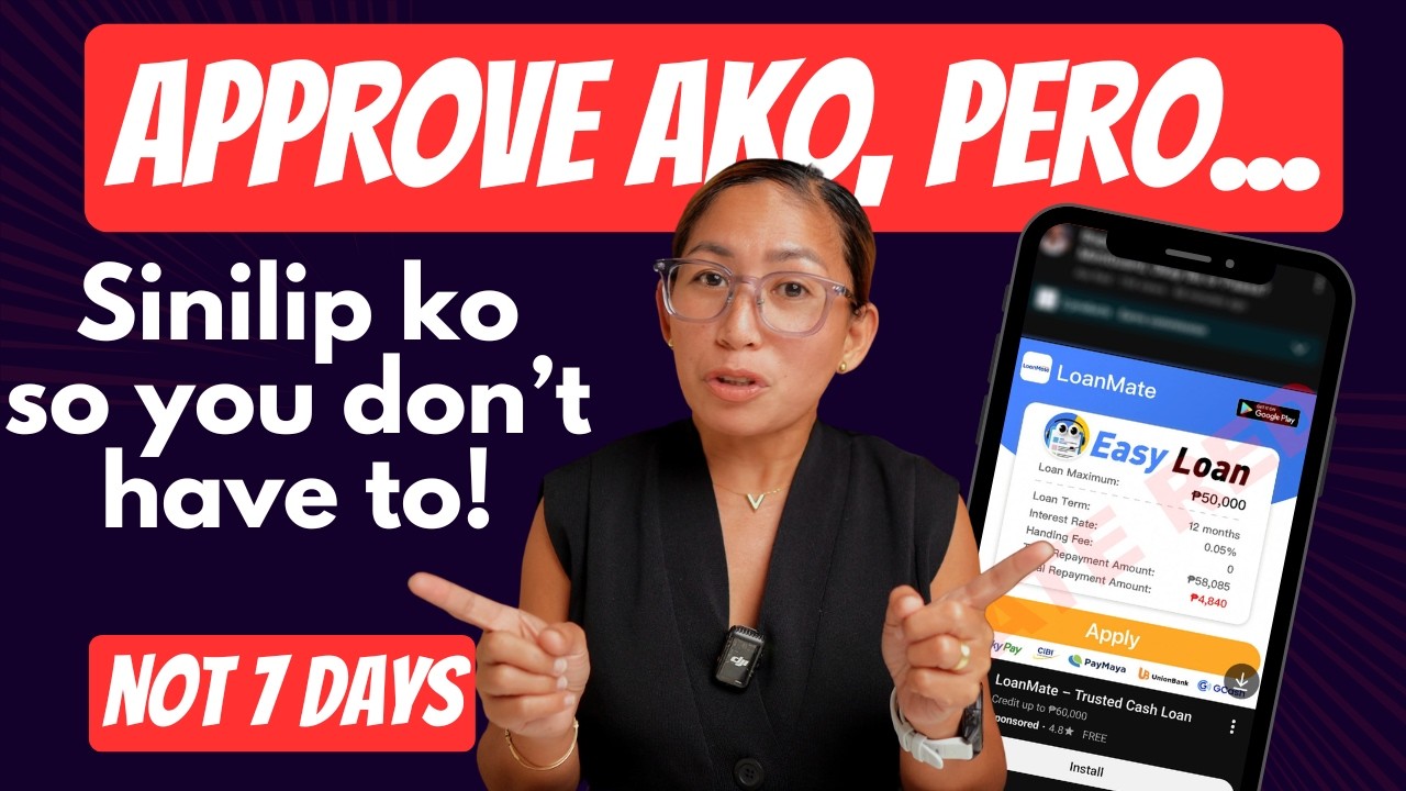 Loanmate Cash Loan App Approve Ako Pero Eto Pansin Ko