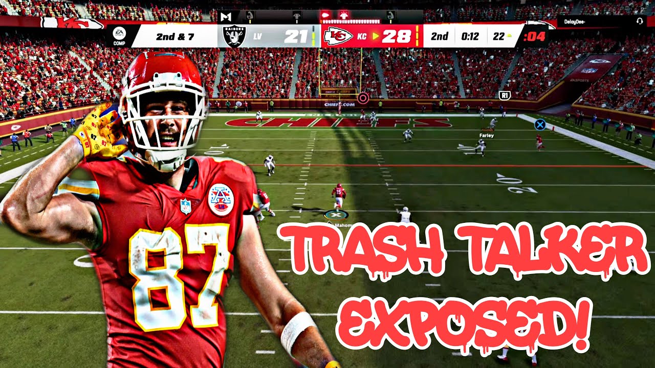Madden 23! Online Ranked Match! Trash Talker Exposed!!!