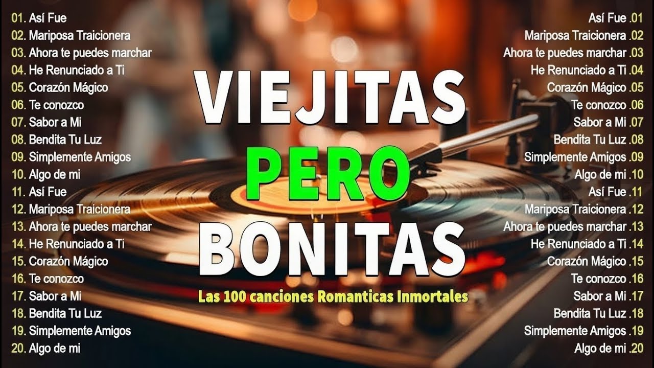 Baladas Latinas Doradas | Arjona, Luis Miguel, José José y Clásicos Eternos.