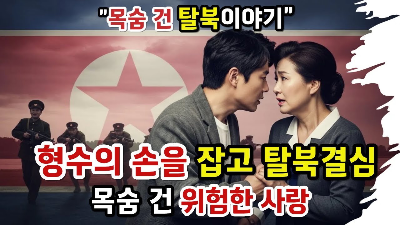 형수와 목숨 건 탈북.  북한에서의 사랑은 죄였다! - 탈북로맨스-