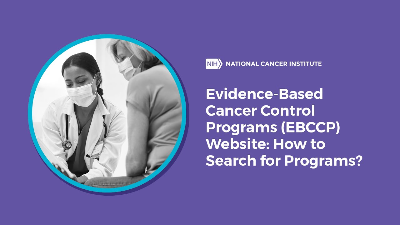 Introducing Evidence-Based Cancer Control Programs (EBCCP)