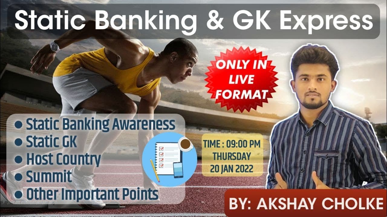 Static Banking & GK Express By Akshay Cholke