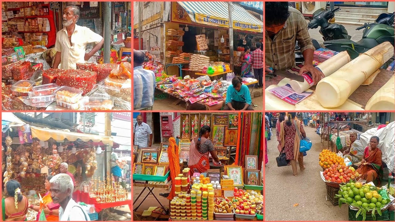 Shops Around Madurai Meenakshi Amman Temple ✨ December 16, 2024 |
