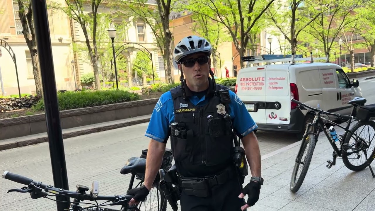 Arrested exercising rights on Sidewalk in Cincinnati Ohio