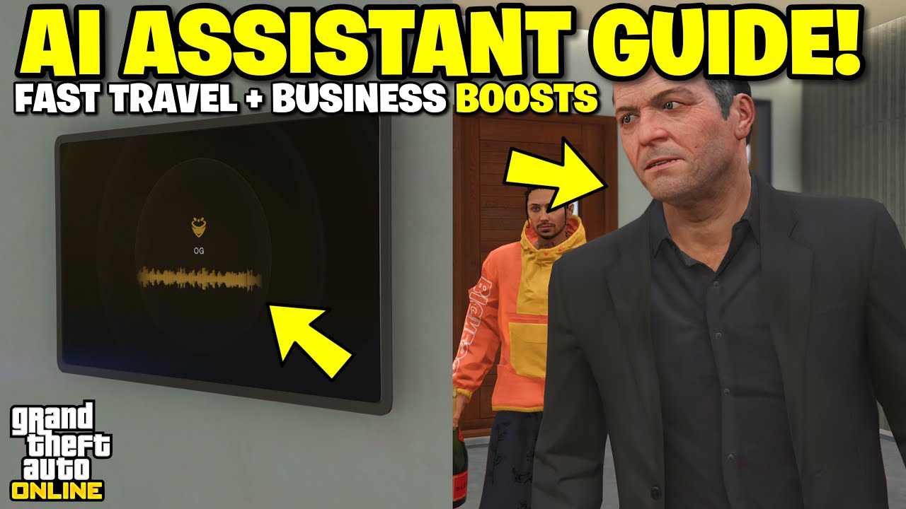 GTA Online ULTIMATE AI ASSISTANT GUIDE! - Fast Travel, Business Boosts + MORE (Mansions DLC Update)