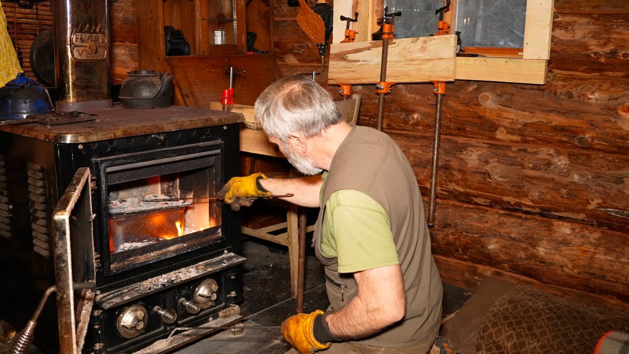 How to Make Charcoal | Cleaning and Using an Antique Icebox