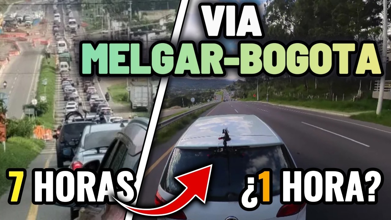 Probamos la Vía Melgar-Bogotá ¿MEJORÓ O SIGUE IGUAL?