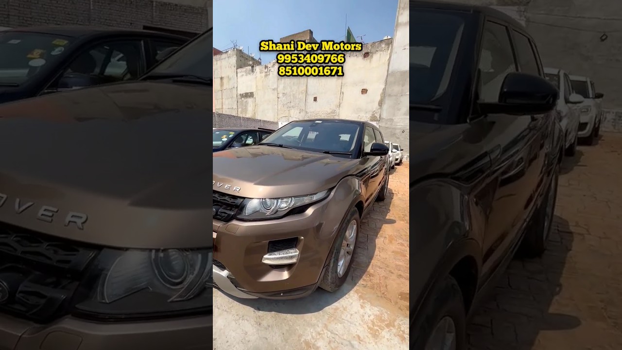 Shocking Price Range Rover Evoque For Sale at Shani Dev Motors in Delhi #shorts