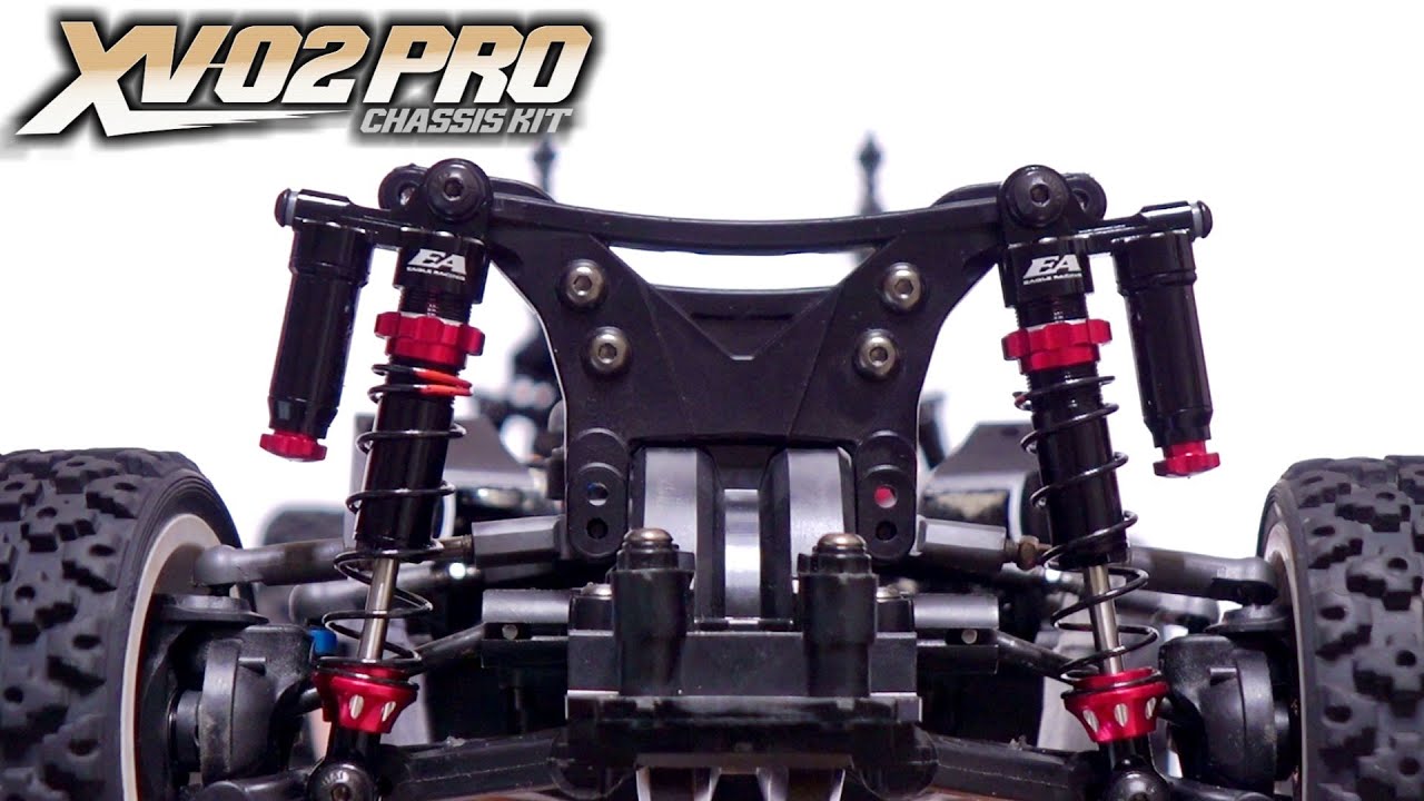【XV-02/WRCジャンプS2 Ep.3】リザーバータンク付きショック取付編・大掃除メンテpart3 / ラジコン分解清掃メンテナンス /リアルアクションショック イーグル模型【COMO's RC】