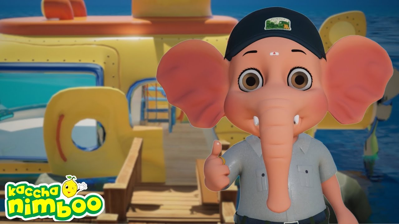 Submarine Dance Song | Baby Shark | Nursery Rhymes For Kids