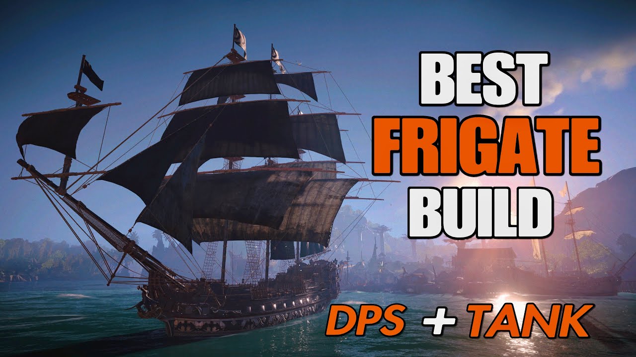 Полностью улучшенный фрегат Skull and Bones | Лучший набор для DPS и танка на фрегате | Соло WT2