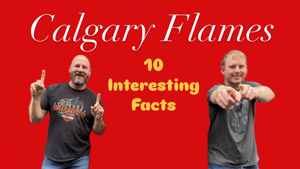 10 interesting facts about the Calgary Flames hockey franchise!